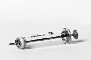 laboratoryjne strzykawki