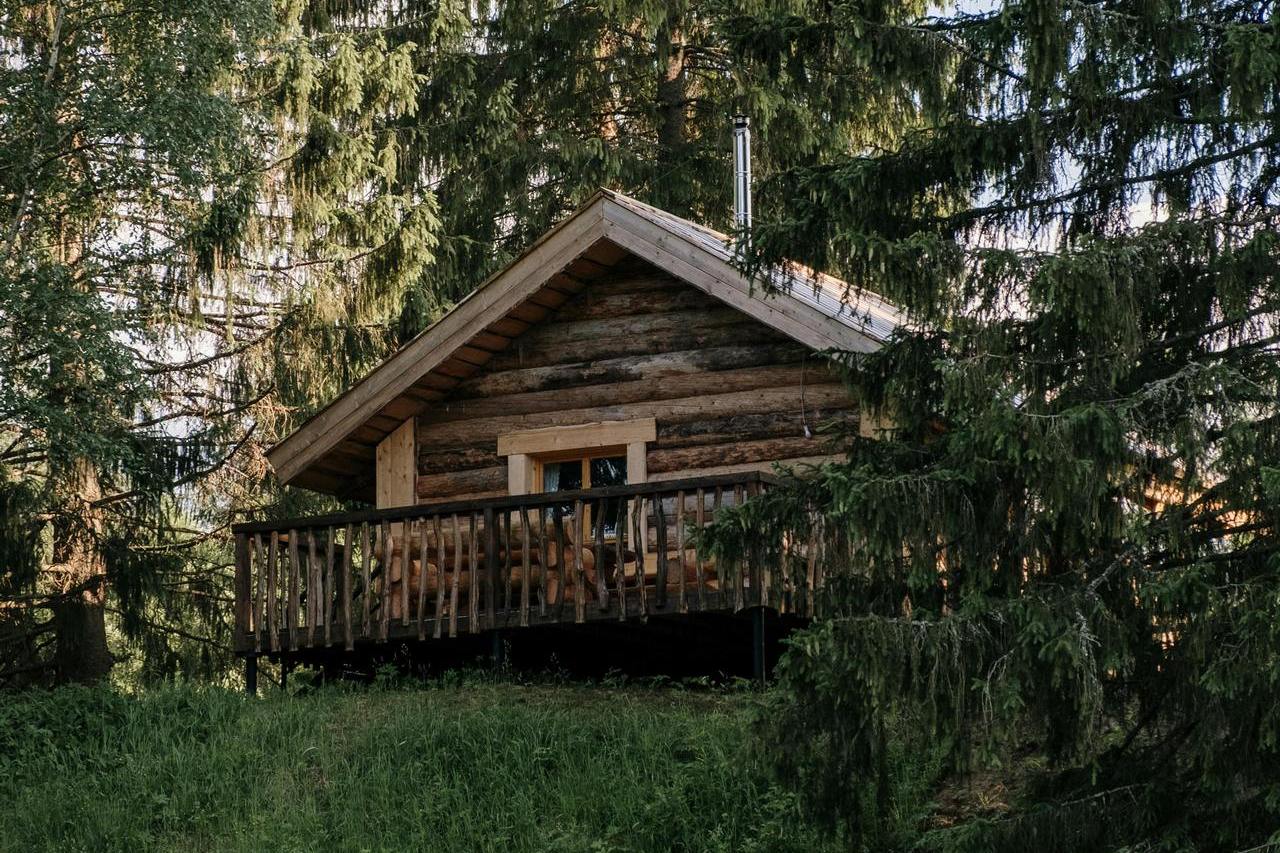 domek letniskowy kuchnia na drewno